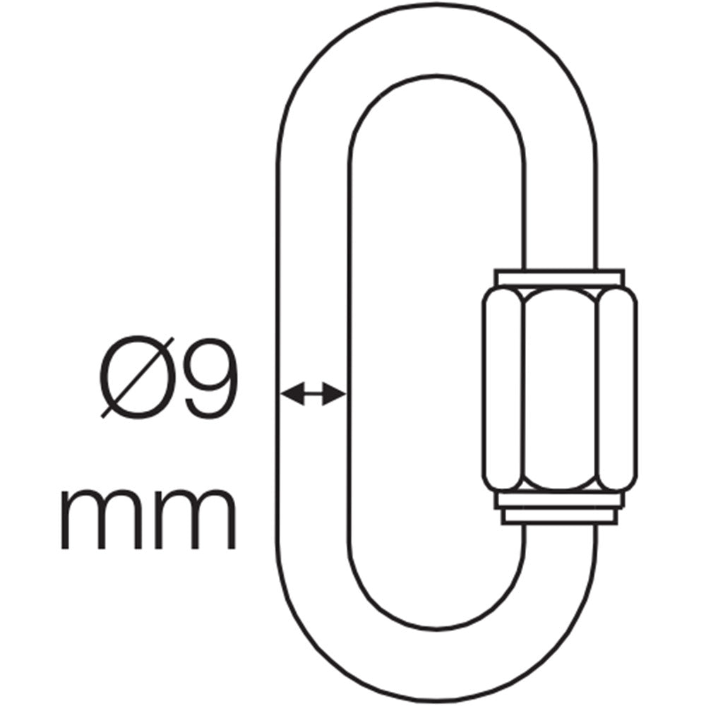 DAS ANL-2 - Eyebolt and Carabiner Set for DAS Loudspeakers