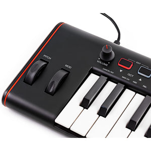 IK Multimedia iRig Keys 2 - Compact 37-Key MIDI Controller for iOS or Mac/PC