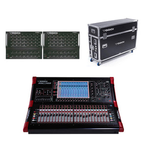 DiGiCo X-SD9-2P-OP-RPT - SD9 Digital Mixing Bundle - D-Rack Pack Tour Package with BNC MADI and HMA Optical