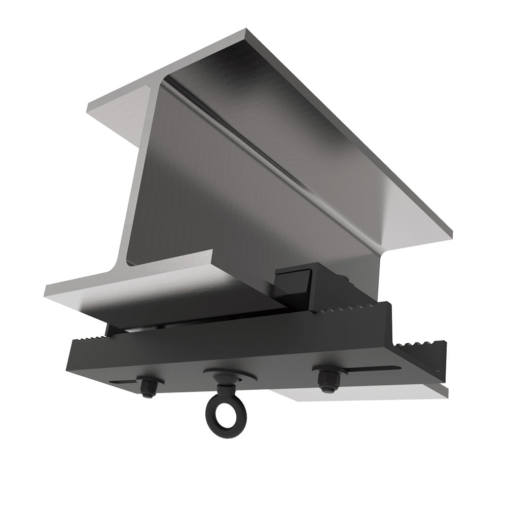 Adaptive Technologies BC12-18-GE - Speaker Rigging Channel Beam Clamp with Gimbal Eye (12-18")