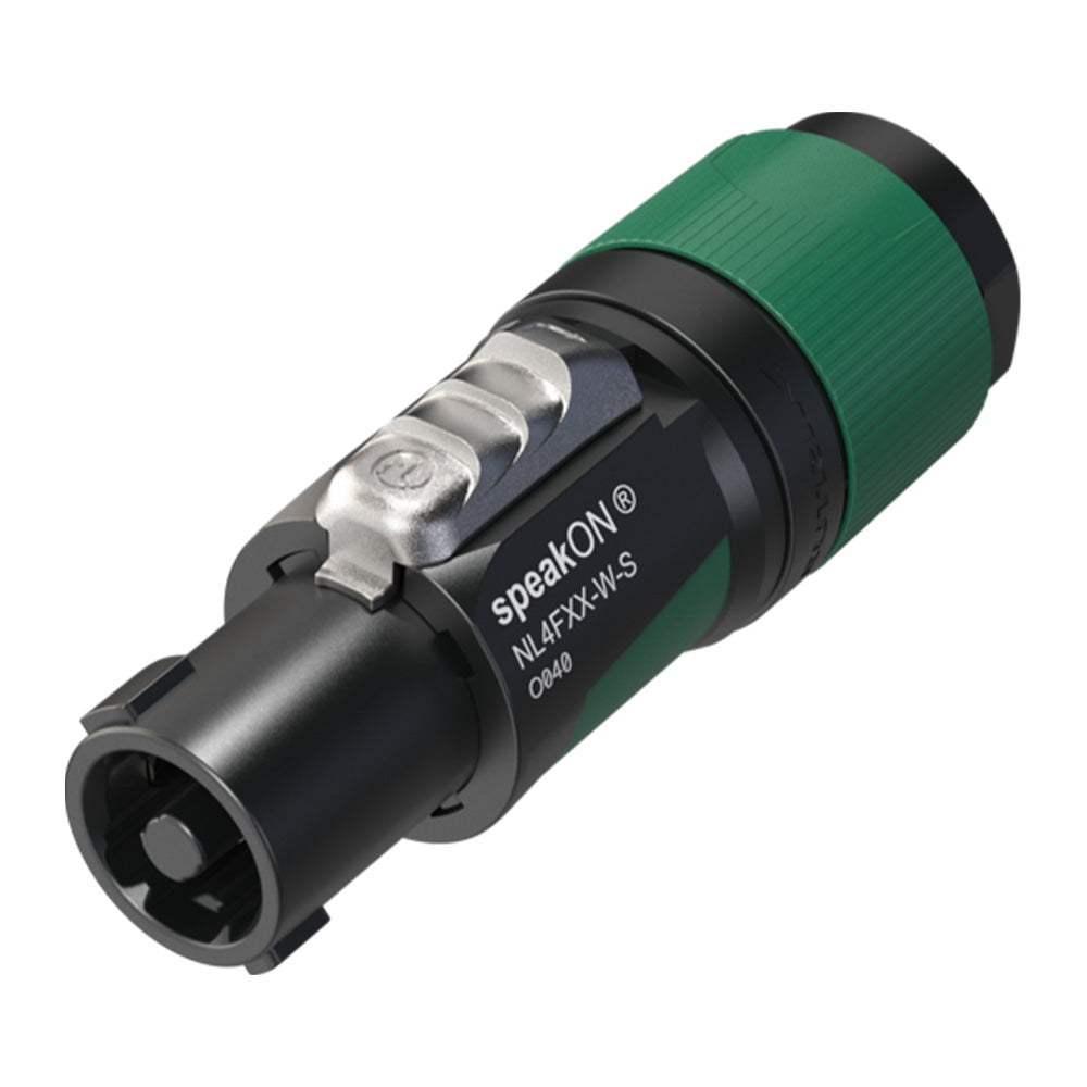 Neutrik NL4FXX-W-S - 4-Pole SpeakON Cable Connector
