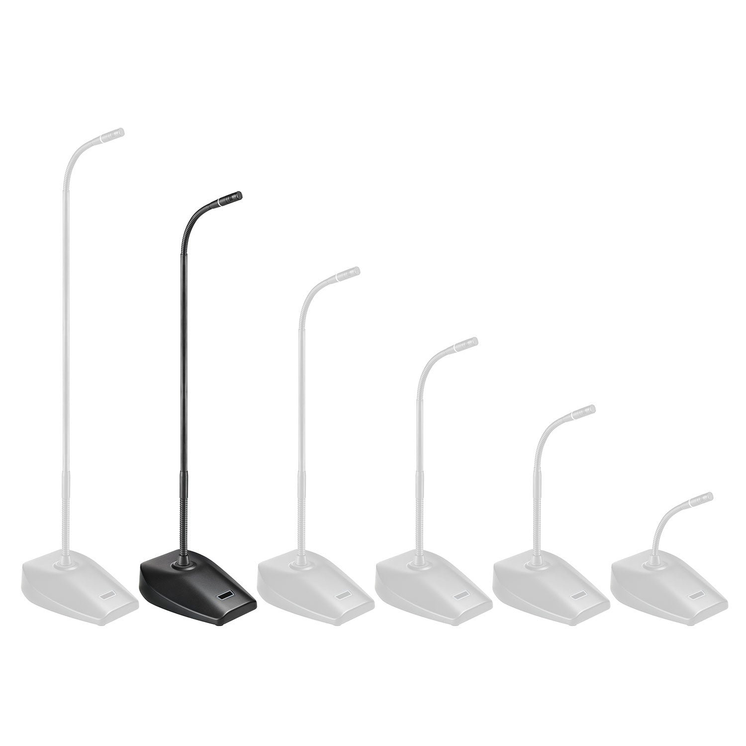 Audio-Technica ES925C21/DS5 21" Cardioid Condenser Gooseneck Microphone with XLR Power Module