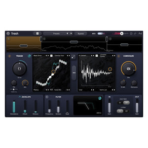 iZotope Trash - Creative Distortion Plugin (VST/AU/AAX / iPad)