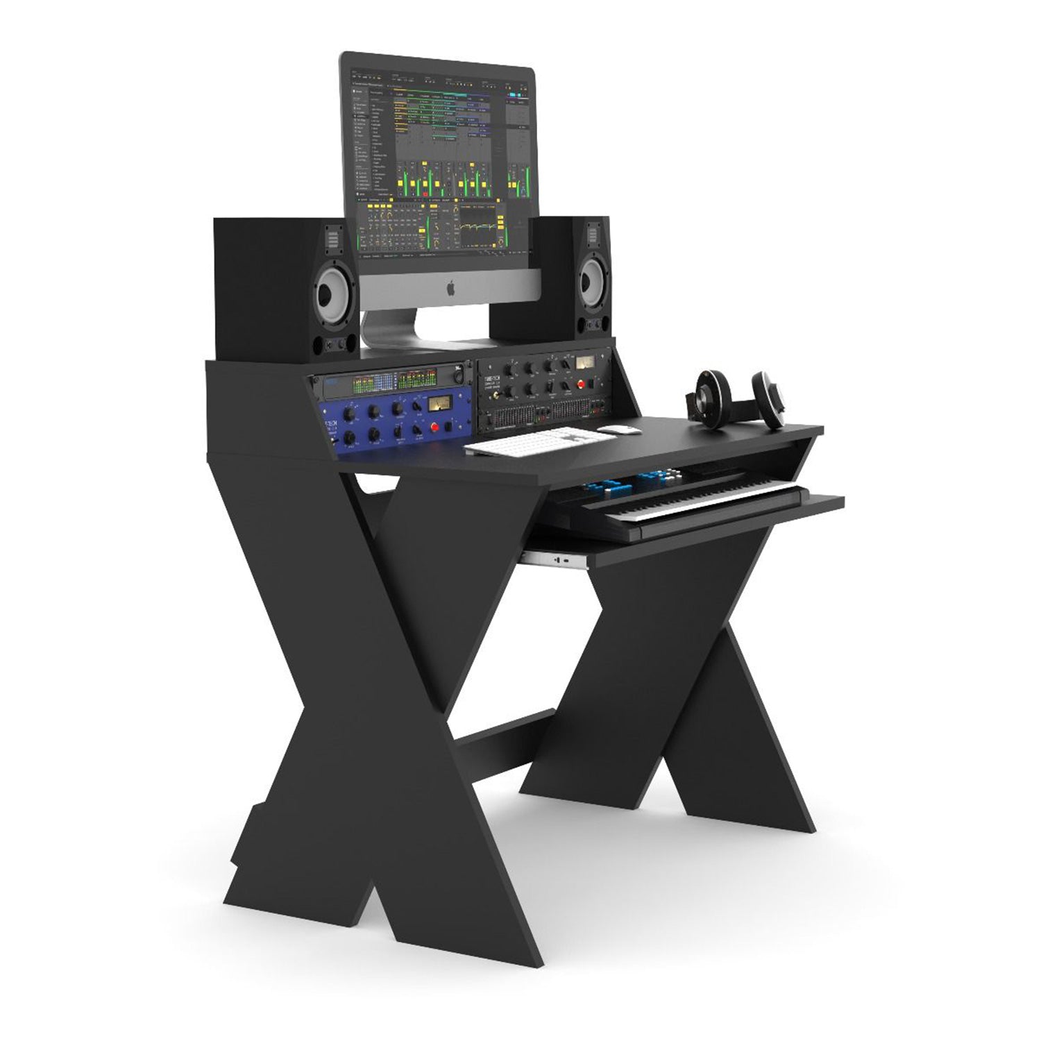 Glorious Sound Desk Compact - Studio or Editing Workstation (Black)