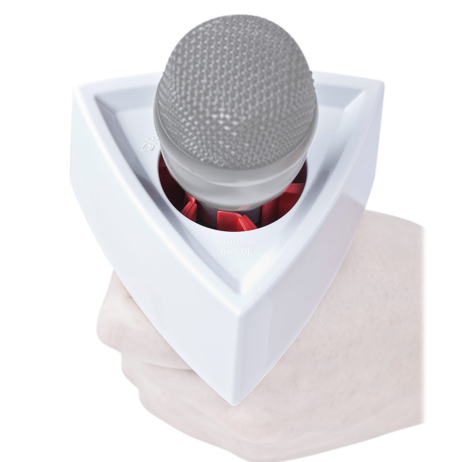 Rycote 76329 Triangular White Mic Flag