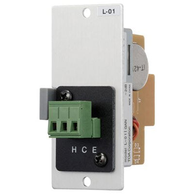 TOA L-01S T Line Matching Input Module for 900 Series Amps