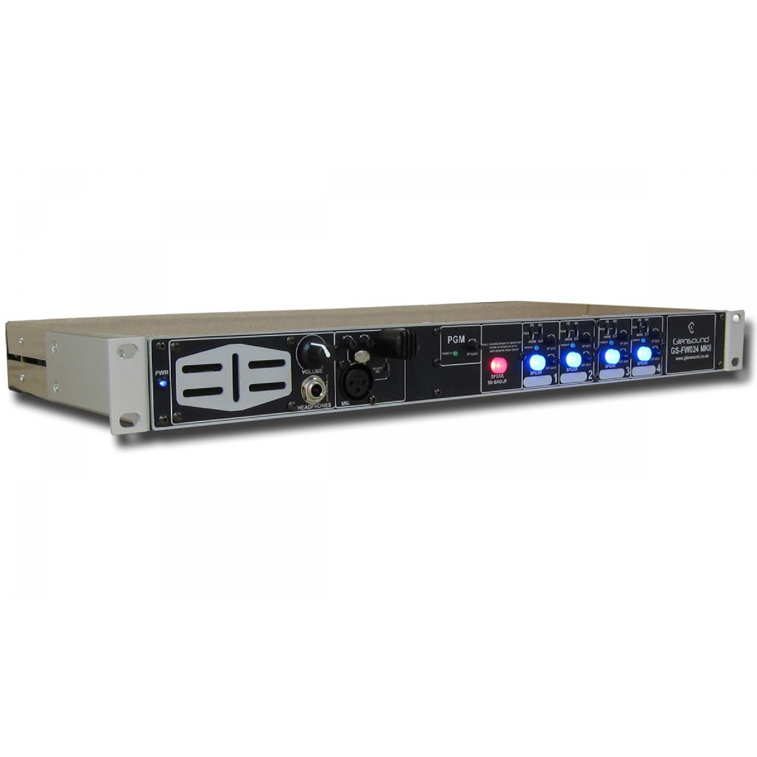 Glensound GS-FW024 MKII - Four Channel 4 Wire Subrack