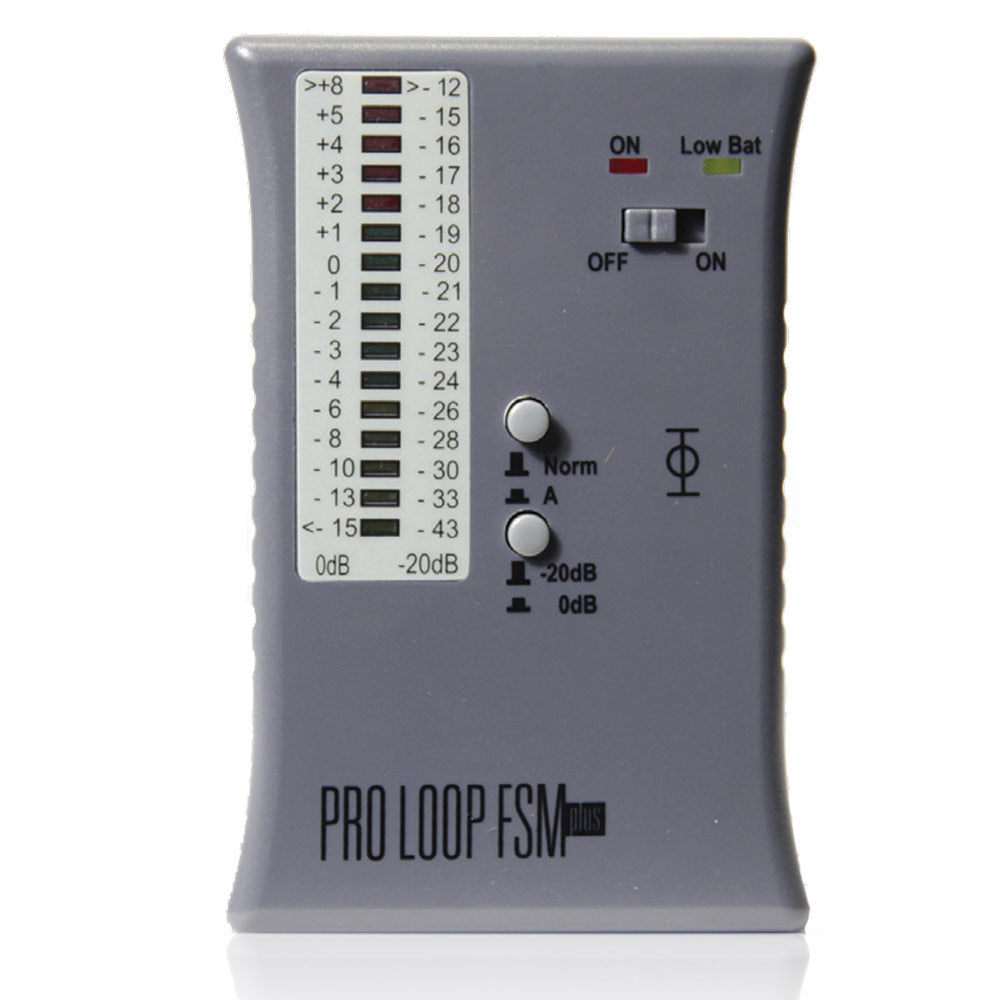 Williams AV PLM FSMP Field Strength Meter for Induction Loop Systems