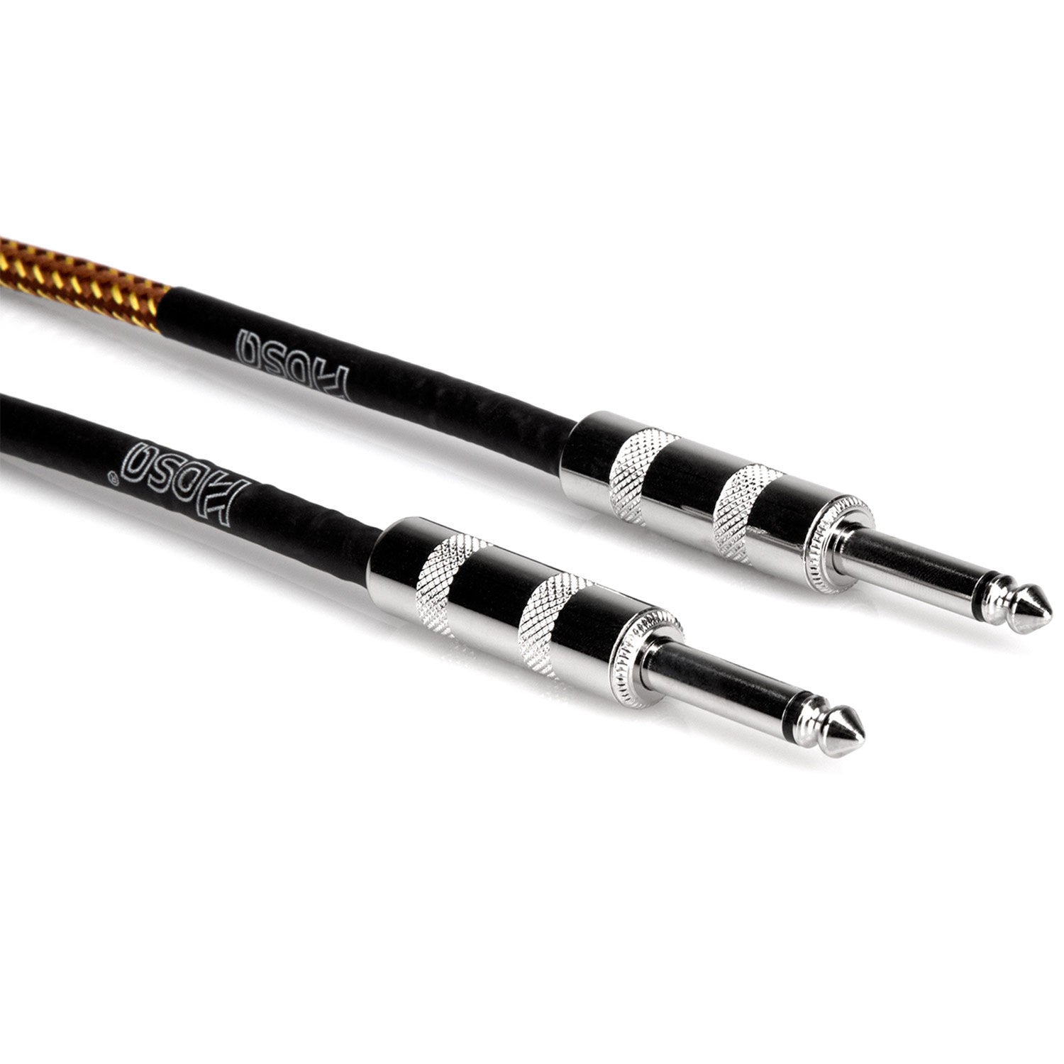 Hosa GTR-518 Tweed Guitar Cable, Hosa Straight to Same, 18 feet