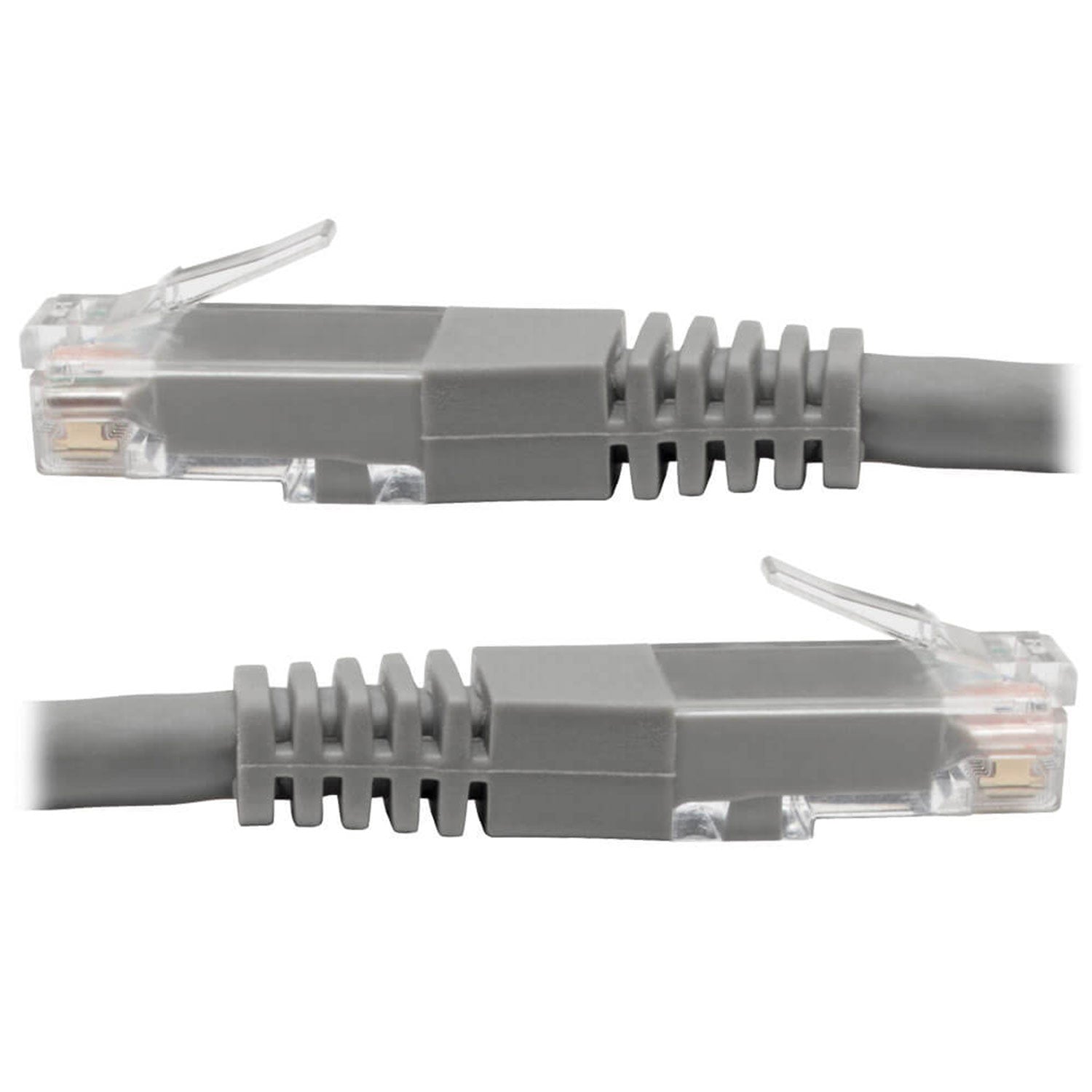 Tripp Lite N200-003-GY - Premium Cat5/5e/6 Gigabit Molded Patch Cable, RJ45 M/M 550MHZ Gray 3 Feet