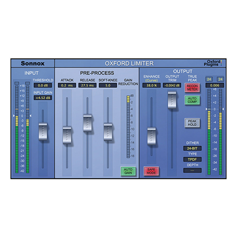Sonnox Oxford Limiter V2 Dynamics Plugin (Native AAX/VST/AU/RTAS)