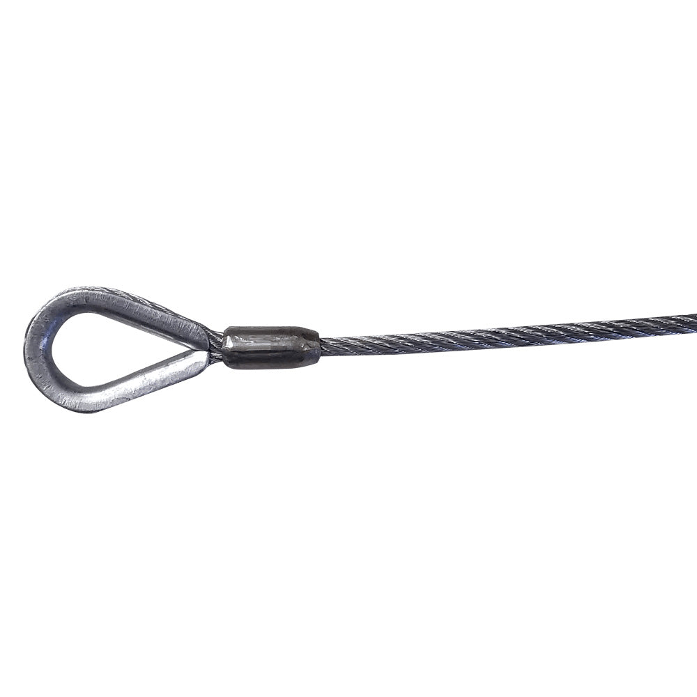 Adaptive Technologies 1/4x10 - 1/4 Inch Rigging Wire Rope (10 Foot)