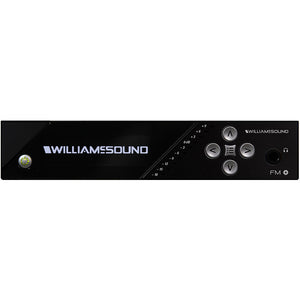 Williams AV FM 557-12 PRO D FM Plus Large-Area Dual Assistive Listening System w/ R37 Receivers