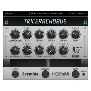 Eventide TriceraChorus - Modulation Effect Plugin (VST/AU/AAX)