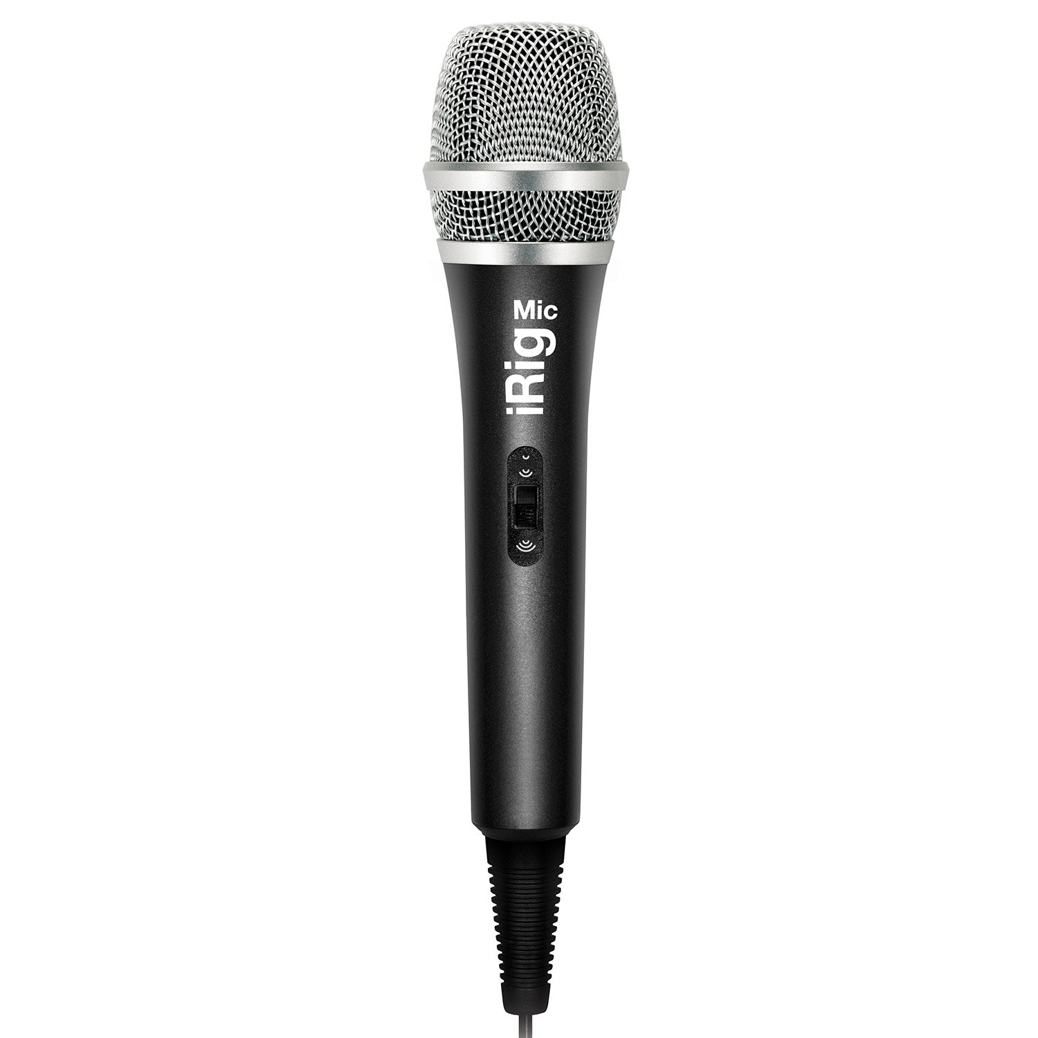 IK Multimedia iRig Mic - Handheld Condenser Microphone for Smartphones or Tablets