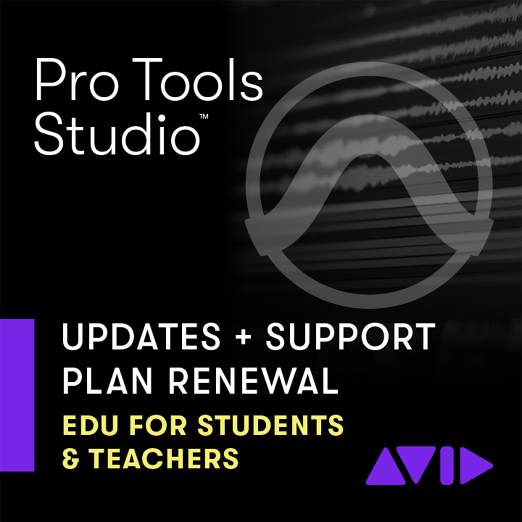 Avid Pro Tools Studio - Annual Upgrade Renewal Plan (Student-Teacher Edition)
