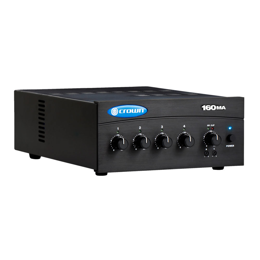 Crown 160MA 4-Channel 60-Watt Commercial Mixer/Amplifier