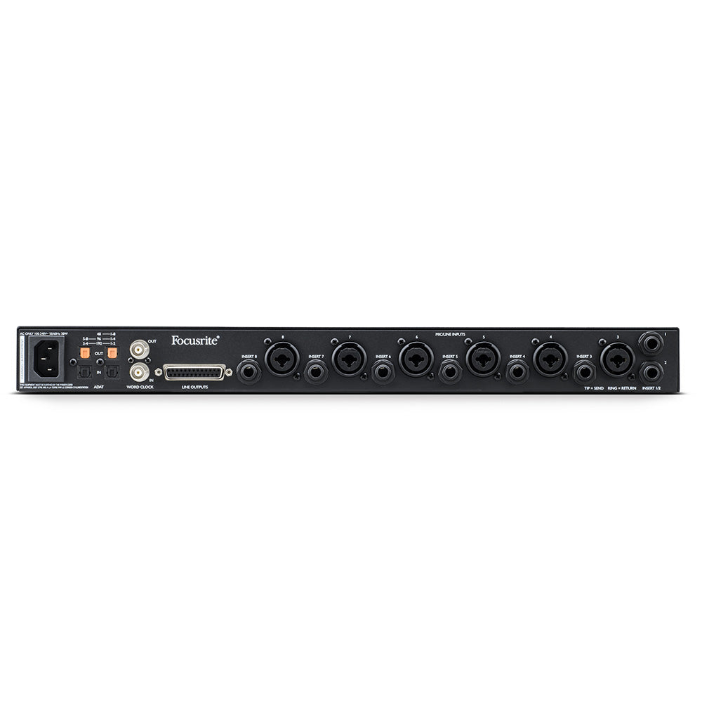 Focusrite Clarett+ OctoPre - Eight-Channel Preamp with ADAT Output