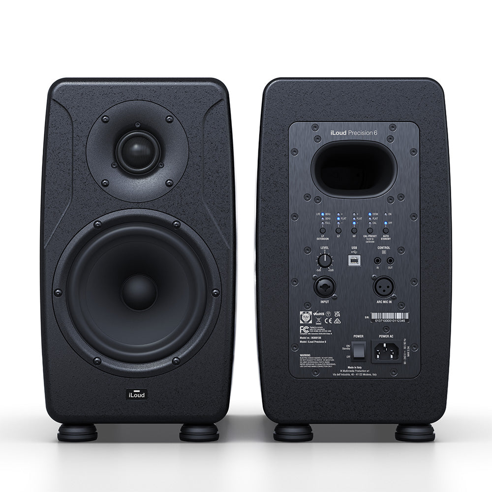IK Multimedia iLoud Precision 6 - Active Two-Way 6-Inch Monitor with DSP