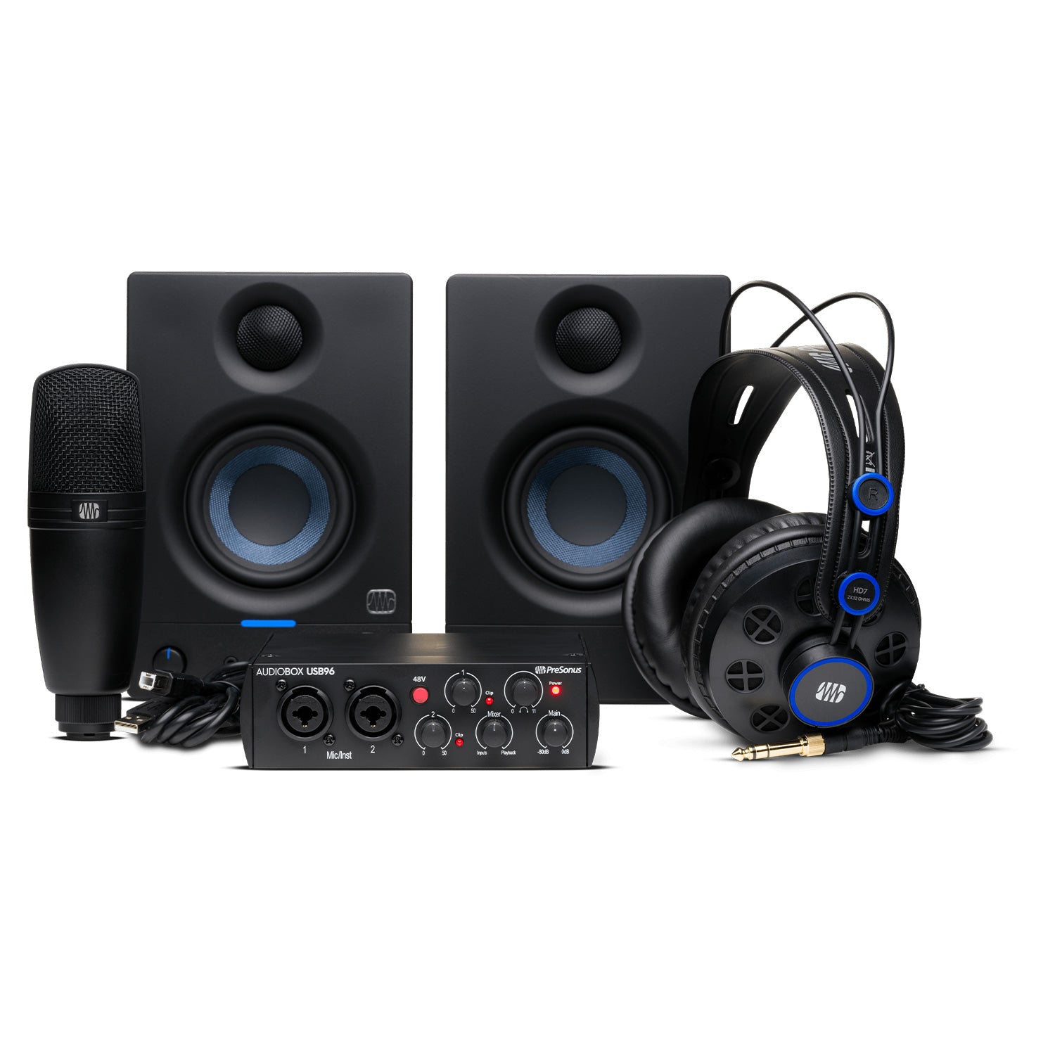 PreSonus AudioBox USB 96 Complete Bundle
