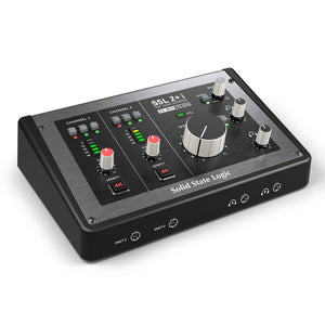 SSL SSL 2 Plus MkII - 2-Input 2-Output USB Audio Interface with SSL Preamps and 4K Processing