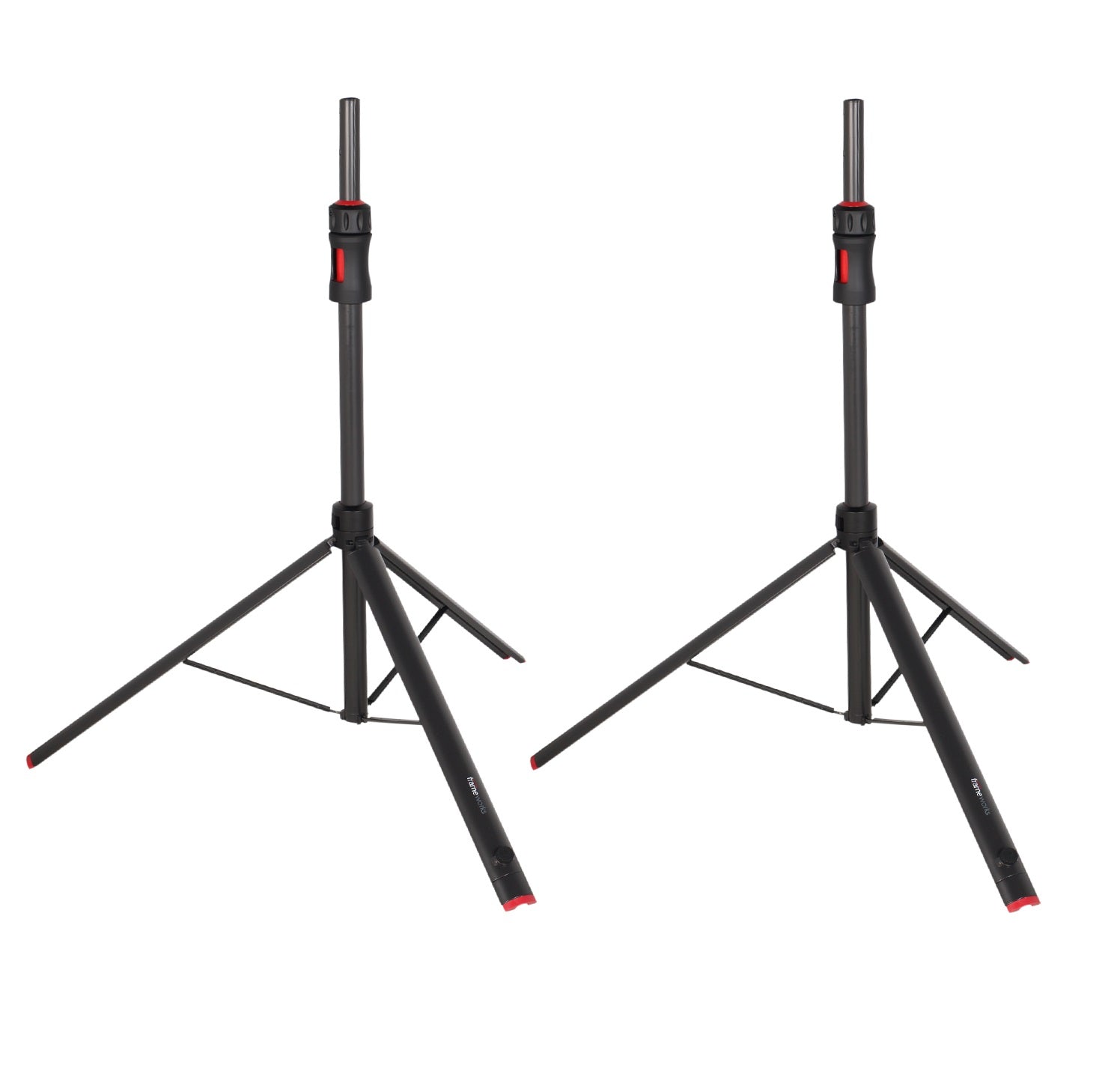 Gator GFW-ID-SPKRSET Set of (2) Frameworks ID Series Adjustable Stands w/Bag