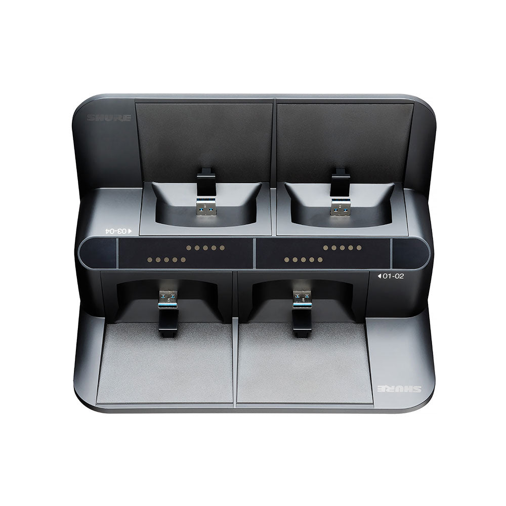 Shure SBC450-US Networked Charger for ULXD6 and ULXD8 (with Power Supply)