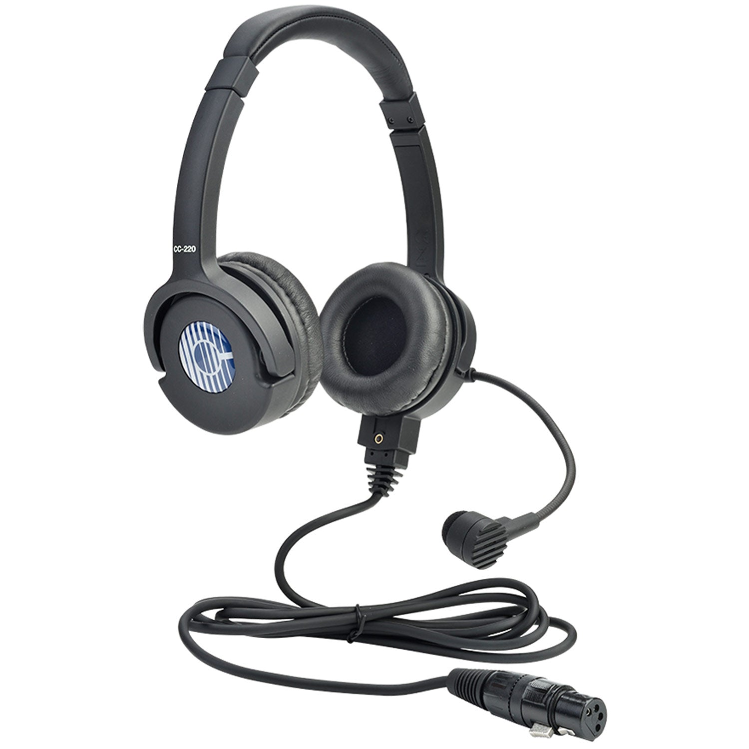 Clear-Com CC-220-X4 - Lightweight Double Ear Headset (with XLR4F)