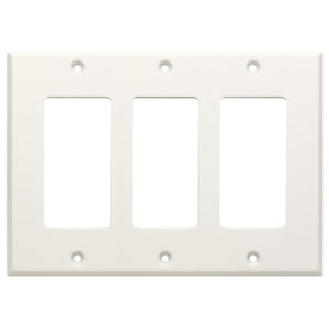 RDL CP-3 Triple Cover Plate for Decora RDL Controls (White)