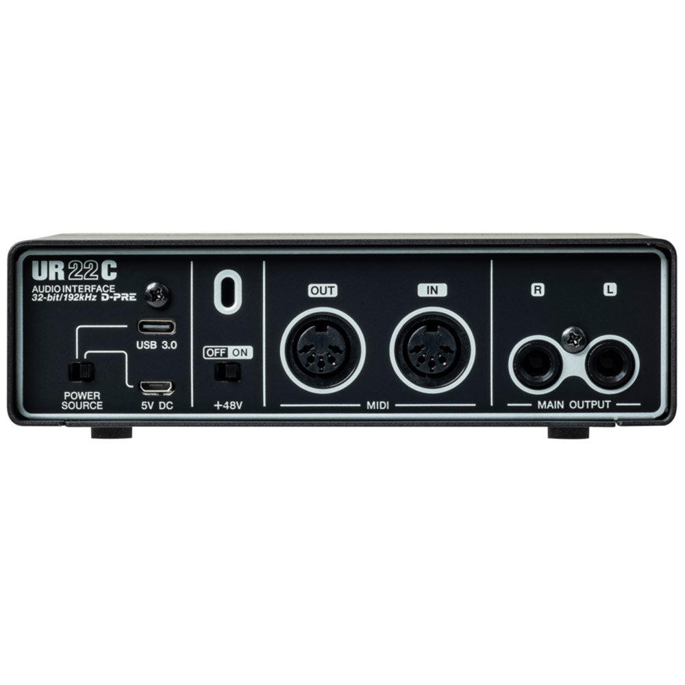 Steinberg UR22C - 2-In/2-Out USB-C Interface for Mac/Windows/iOS