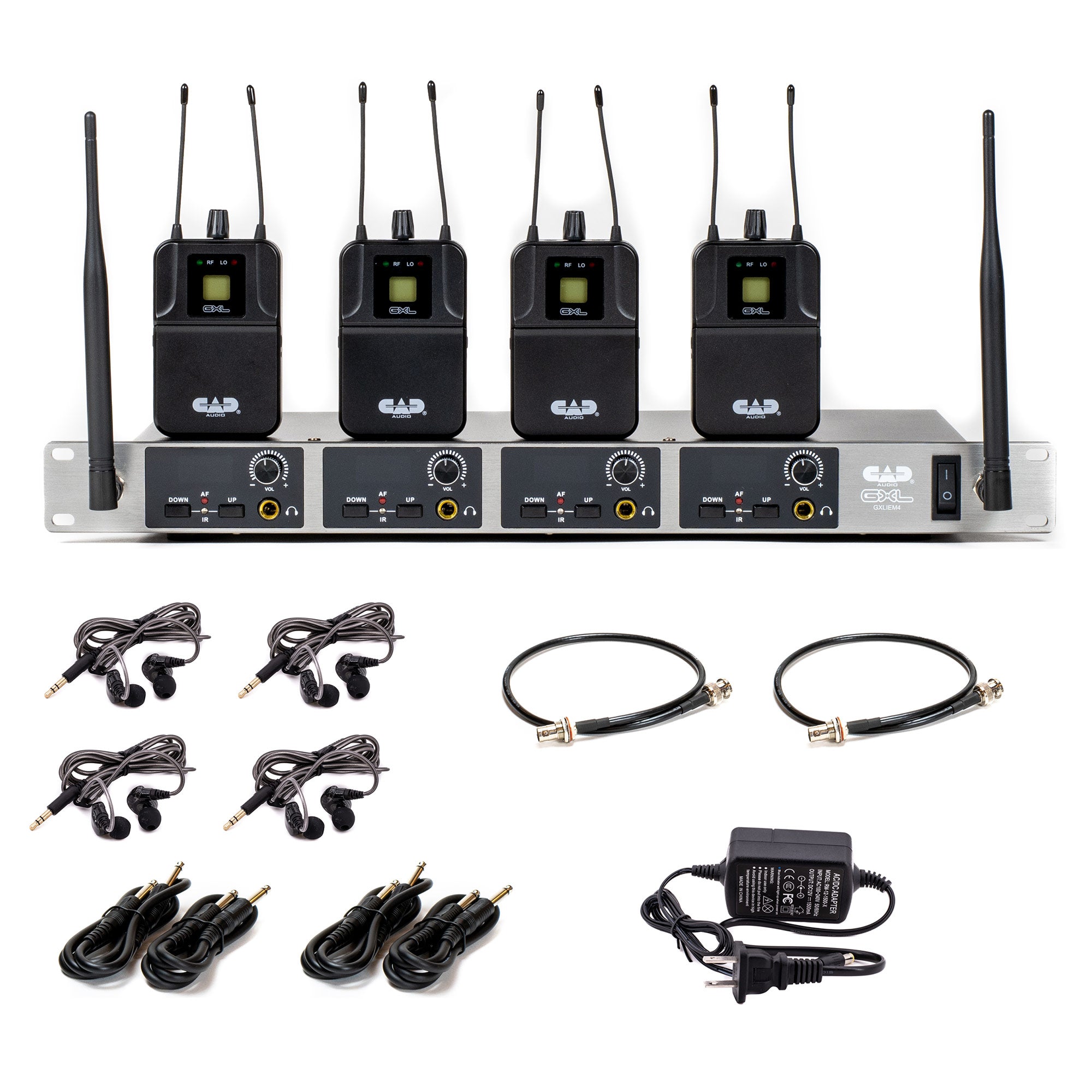 CAD GXLIEM4 - Quad-Channel In-Ear Monitoring System
