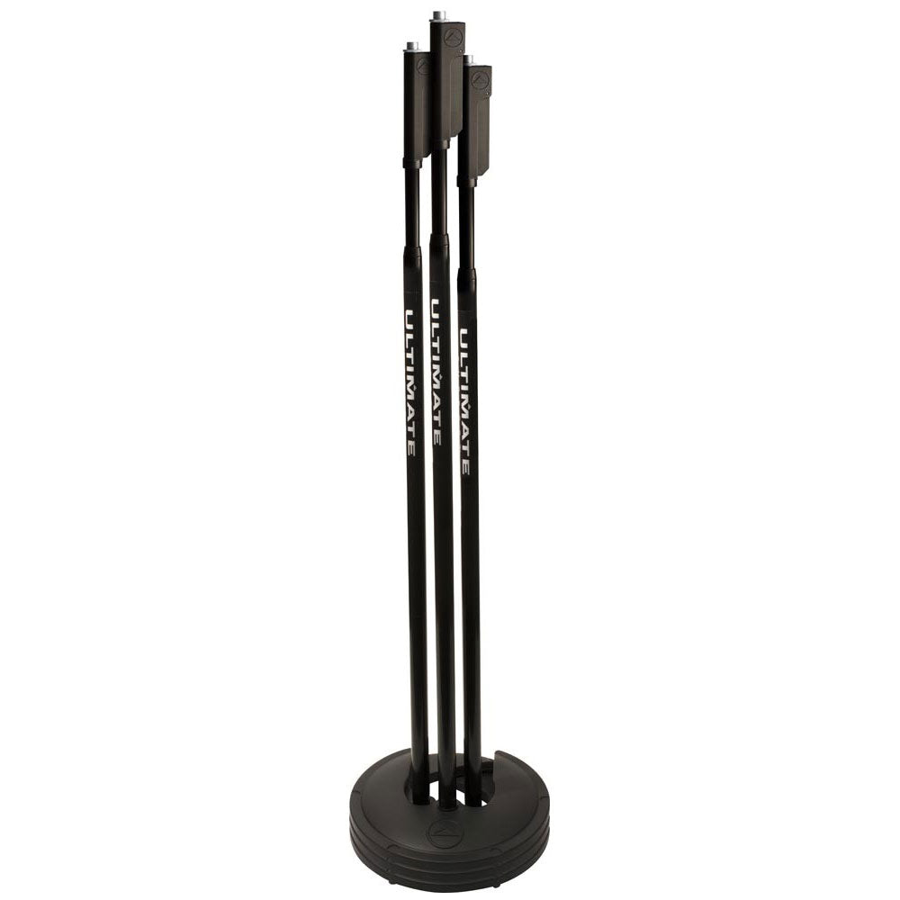 Ultimate Support LIVE-MC-77B One-Hand Adjust Microphone Stand with Stackable Weighted Base