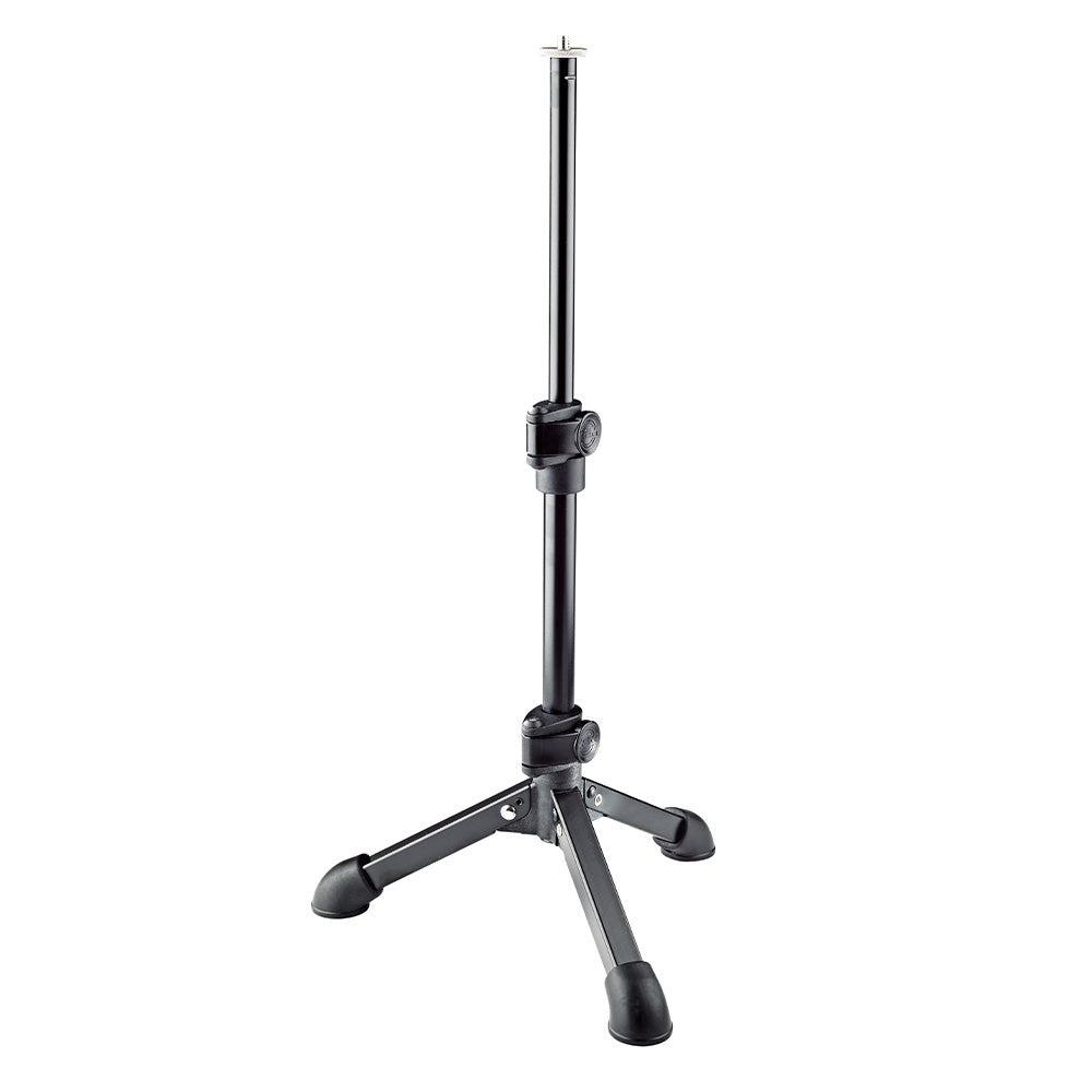 K + M 23150 - Tabletop Tripod Microphone Stand with 1/4" Thread (Black)
