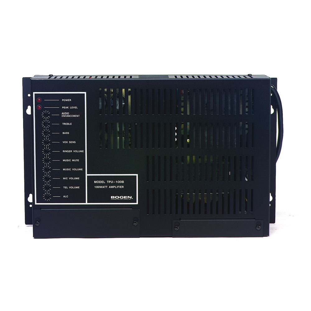 Bogen TPU100B Telephone Paging Amplifier - 100 Watts