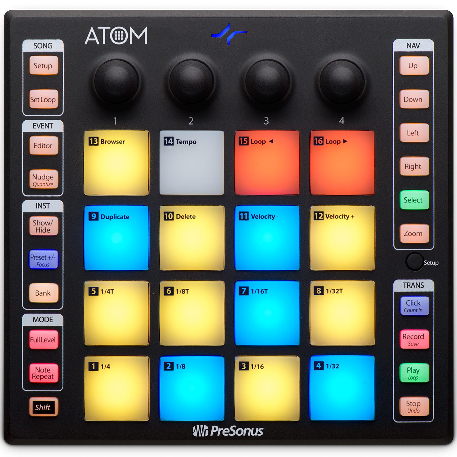 PreSonus ATOM - Production and Performance Pad Controller