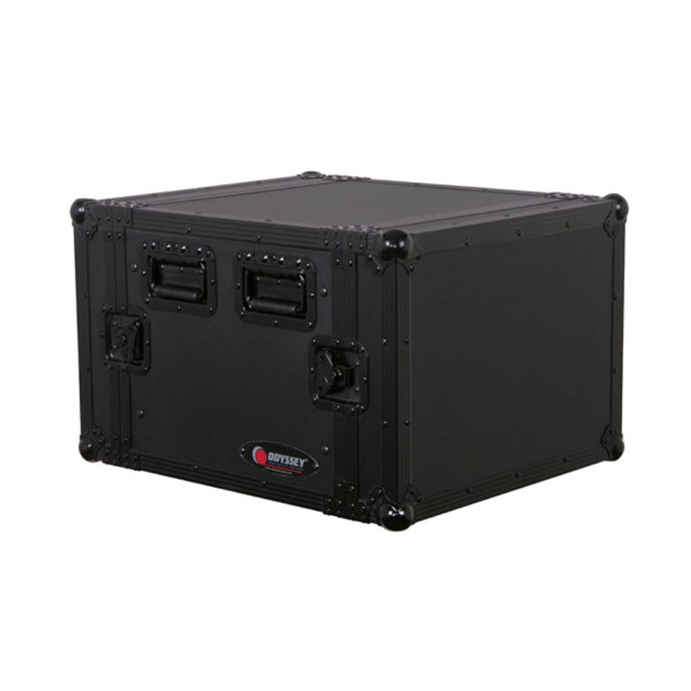Odyssey FZAR08BL ATA Certified 8-Space Amp Rack Case
