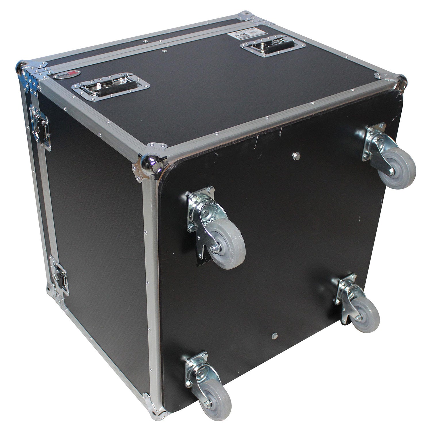 ProX XS-UTL6 - Utility Case 3/8" Plywood W/ 4 X 4" Caster & Top Dishes