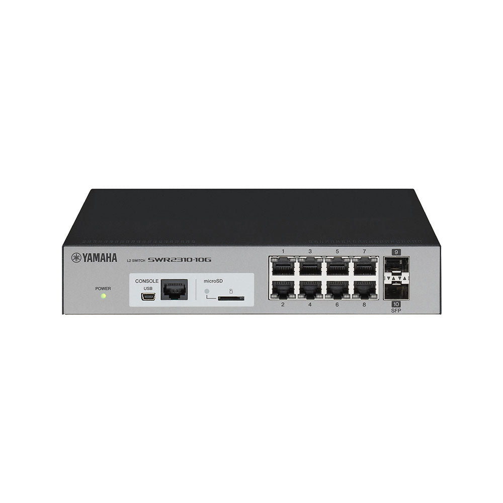 Yamaha SWR2310-10G - L2 Switch for Audio Networks
