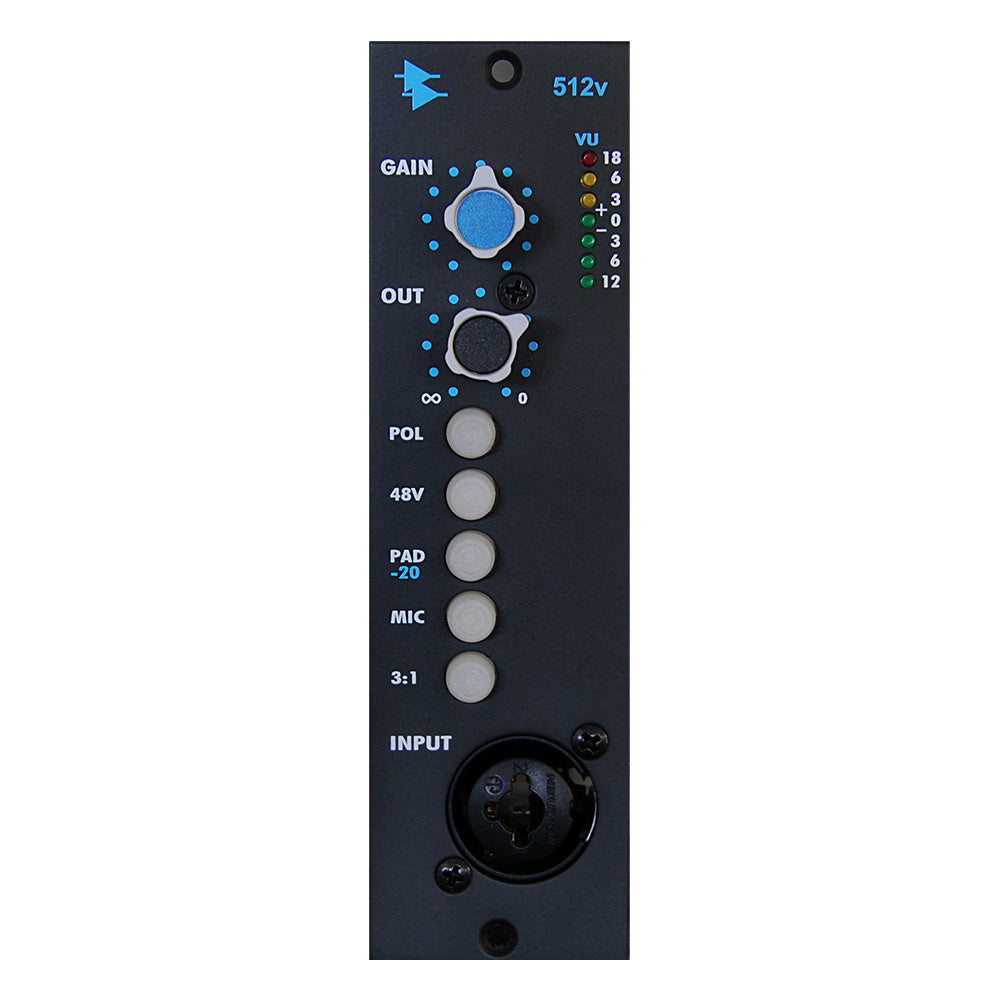 API 512V Discrete Microphone/Line Preamp Module for 500 Series