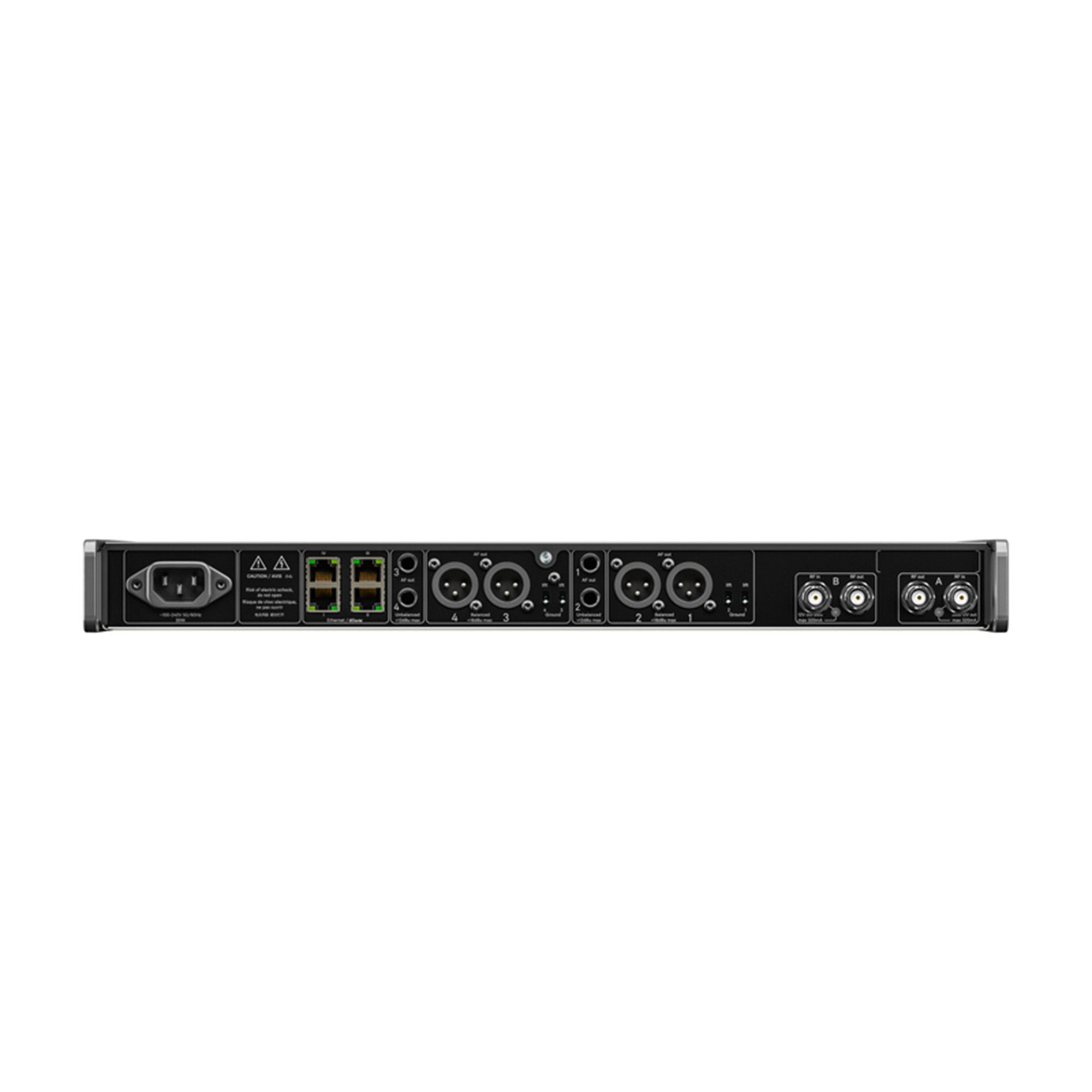 Sennheiser EW-DX EM 4 DANTE - Quad Channel Wireless Receiver (V5-7 Band / 941-960 MHz)