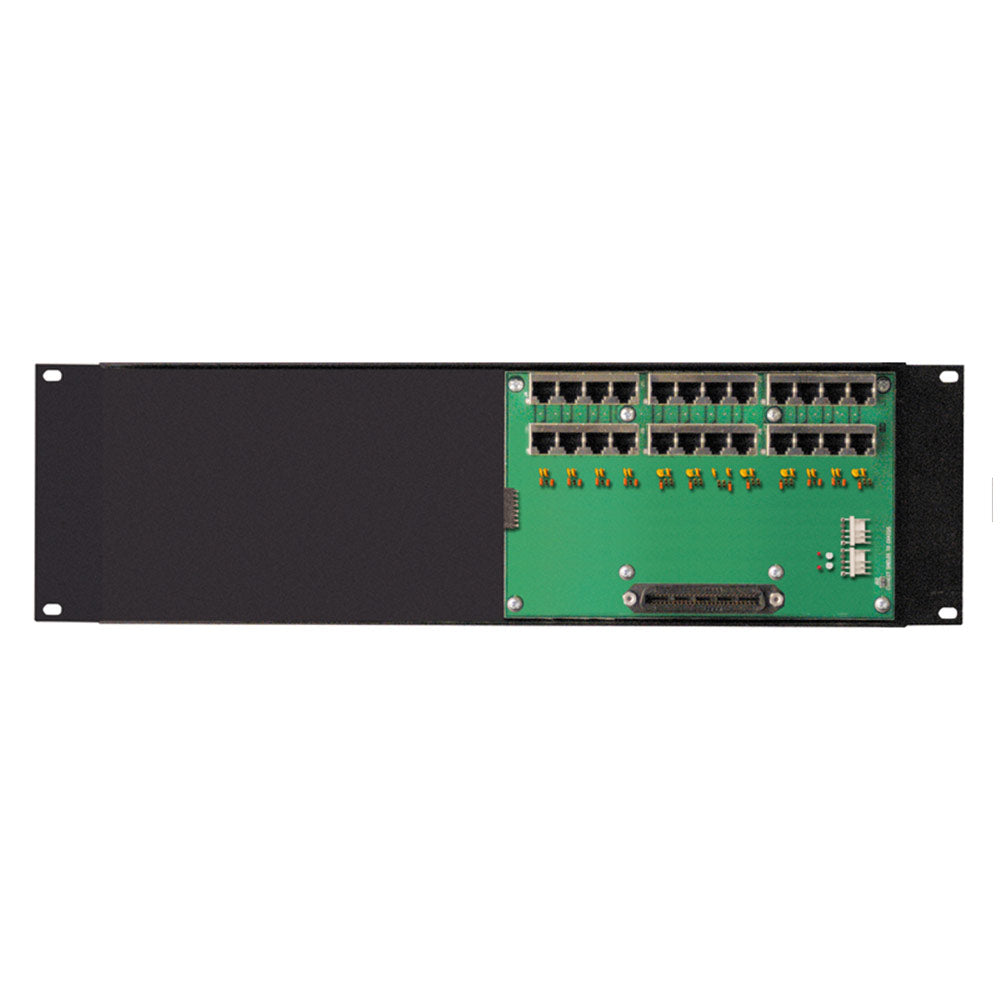 StudioHub TIE12-4DC RJ-21 to 12 (x2) 4-Wire RJ-45s Tie Line Hub with DC-Link Compatability