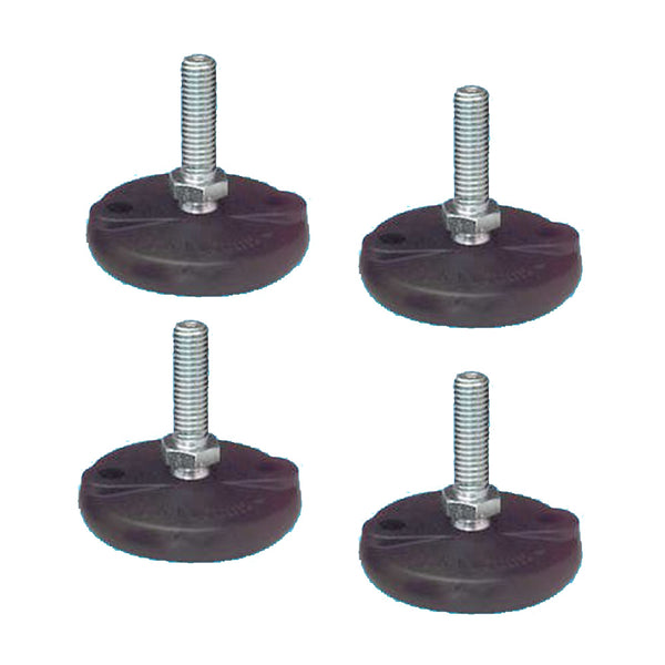 Sound Anchors Leveling Mount - Screw Base for Sound Anchors Stands or Workstations (4 Pack)