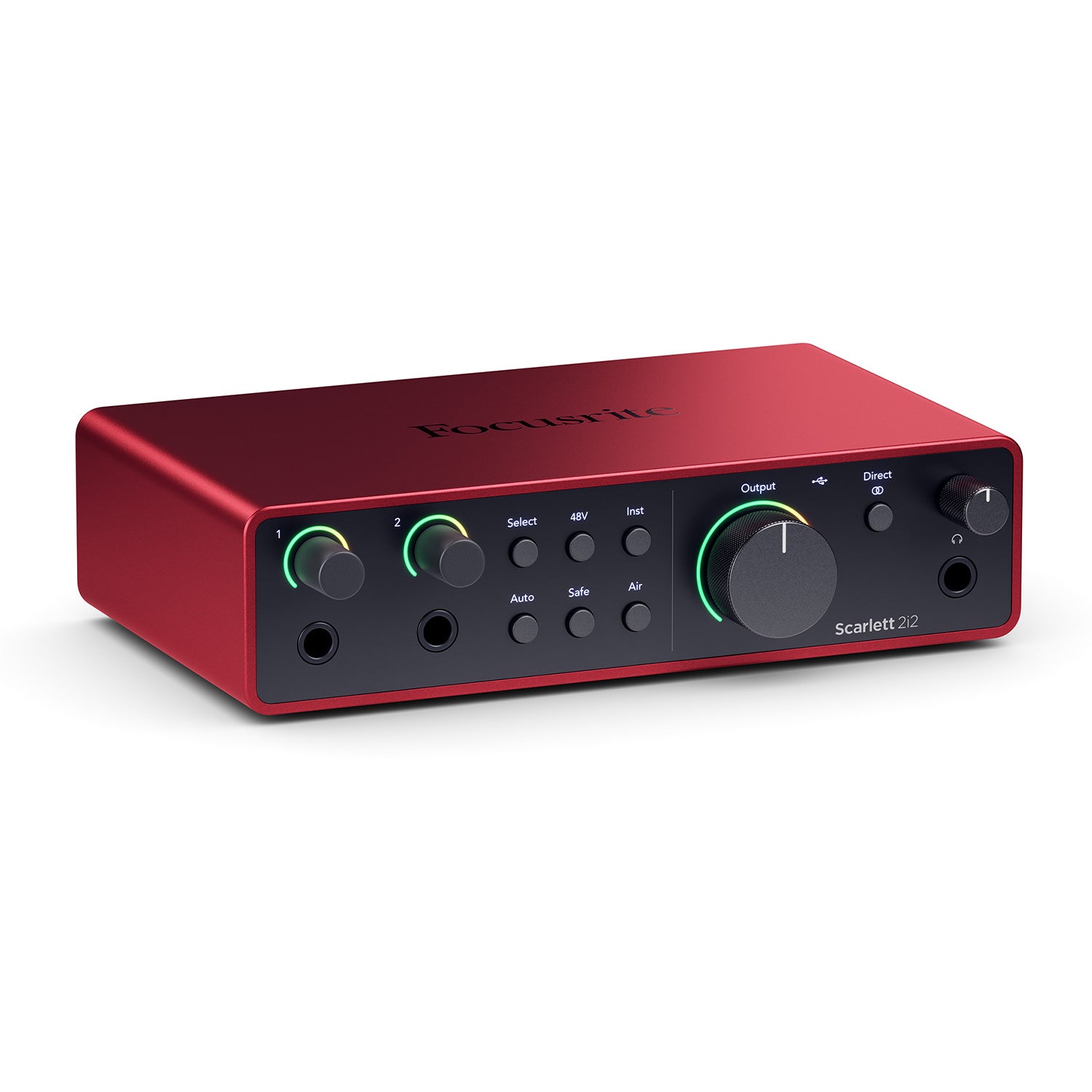 Focusrite Scarlett 2i2 4th Generation - 2-In 2-Out USB Audio Interface