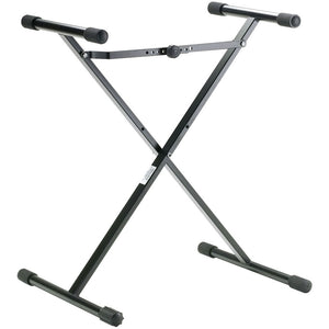 K + M 18969 Small X Style Keyboard Stand