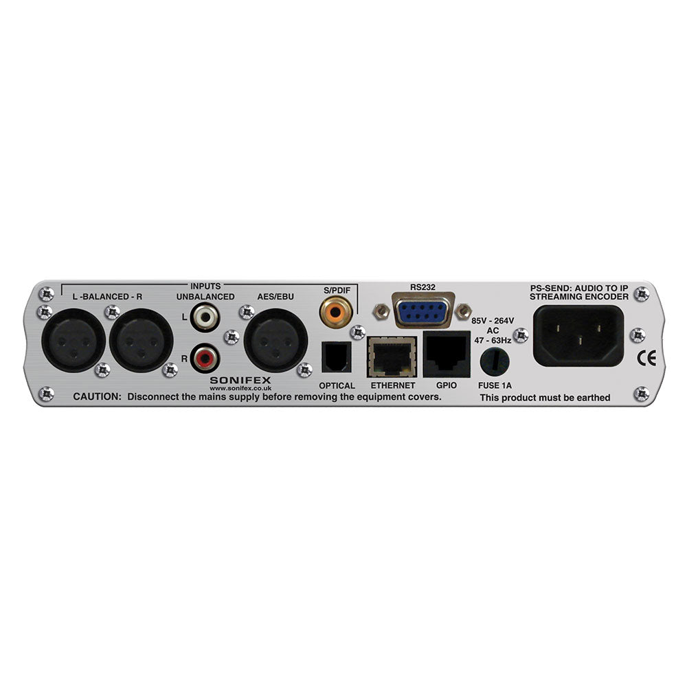 Sonifex PS-SEND-SD - Audio to IP Streaming Encoder