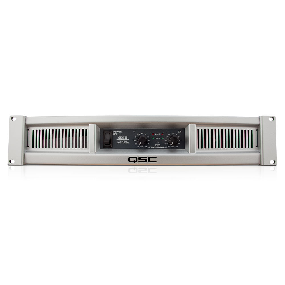 QSC GX5 Professional Power Amp - 500 Watts at 8 Ohm