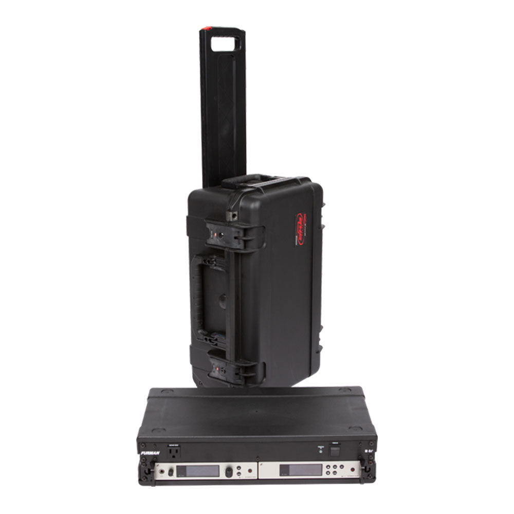 SKB 3i-2011M72U - 2-Space iSeries Injection Molded Shallow Fly Rack (9 Inch Depth)