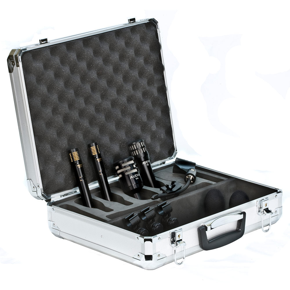 Audix DP QUAD 4-Piece Professional Drum and Percussion Mic Package