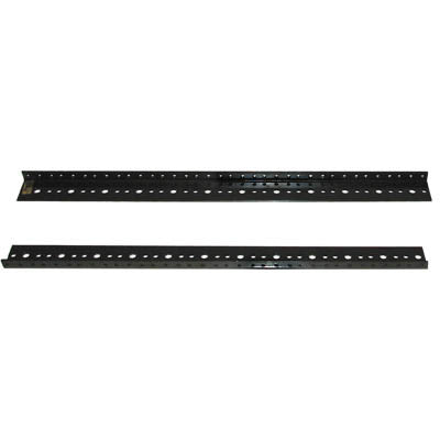 Middle Atlantic RRF12 Pair Of 12-Space Black Rack Rails