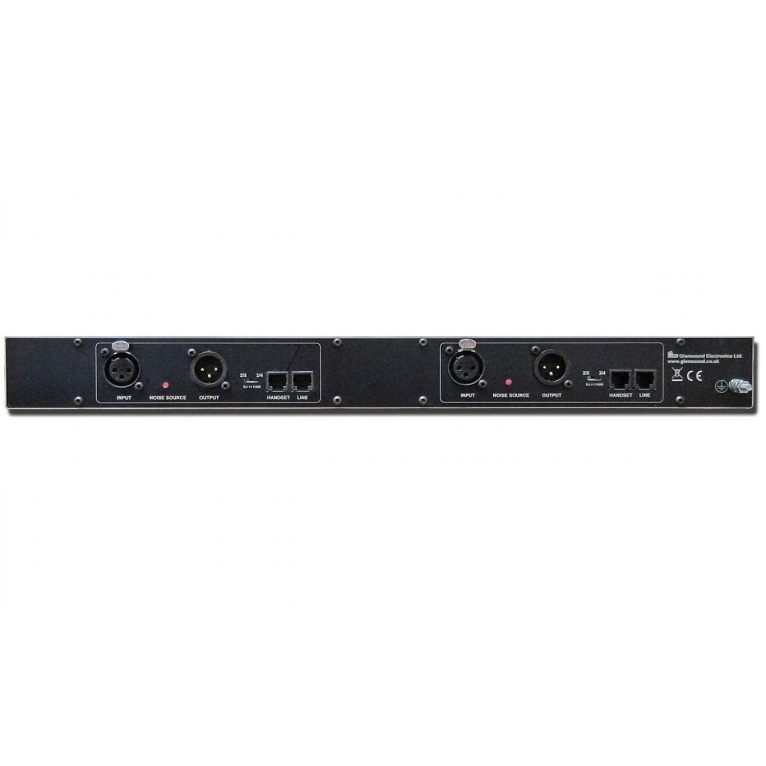 Glensound GS-PASTE201/R2 - Twin, Rack Mount Line Powered Telephone Balancing Unit